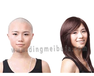 女士全頭假發